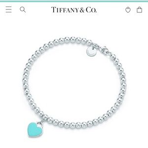 Return to Tiffany & Co Bead Bracelet NIB